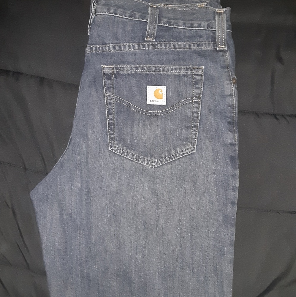 Carhartt relaxed fit blue jeans